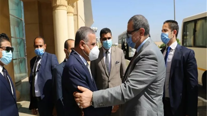 محافظ سوهاج يستقبل وزير القوى العاملة ويطلقان اول تدريب من نوعة في الفندقة