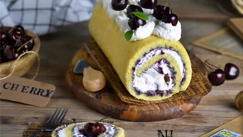 سويسرول الكريز للشيف نانا حسن.. مطبخ صابرين