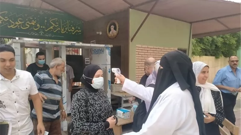 محافظ دمياط تتفقد لجان الثانوية العامة