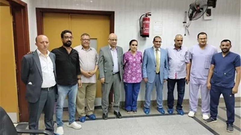 مستشفي سوهاج الجامعي تجري ٨ عمليات قسطرة قلب علاجية للأطفال بالمجان..صور