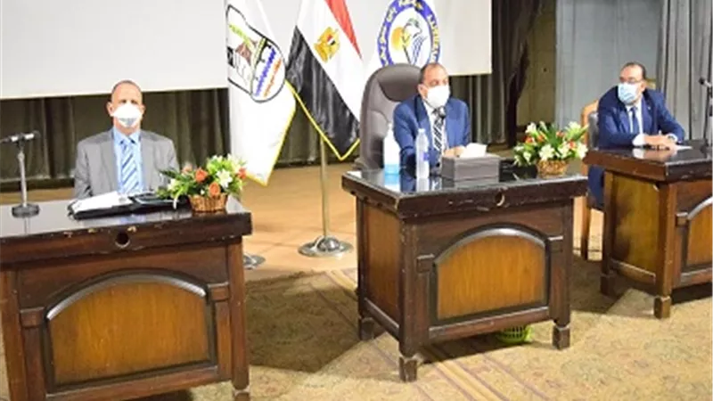 افتتاح الدورة التدريبية لمنصب عميد كلية أو معهد ببنى سويف