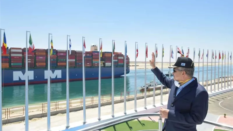 قناة السويس تسجل أعلى عائد سنوي في تاريخها خلال العام المالي 2020/2021