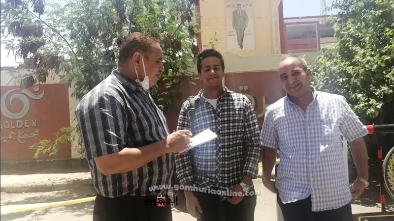 طلاب الثانوية العامة باسيوط يشتكون من صعوبة امتحان اللغة العربية