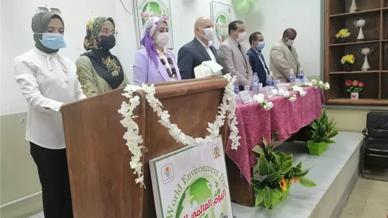 الخدمة الاجتماعية ببنها يحتفل باليوم العالمي للبيئة