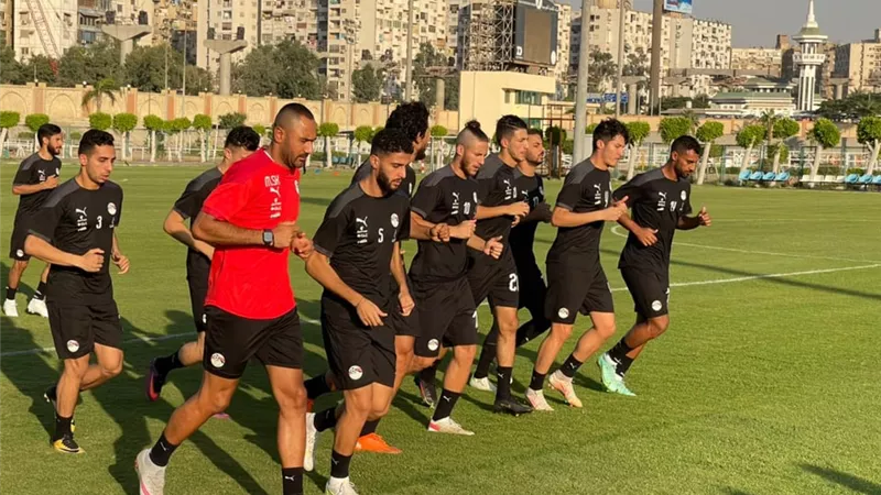 استعدادا لطوكيو.. بيكهام وماهر فى تدريبات المنتخب الاولمبى