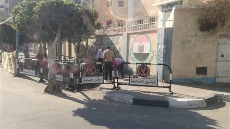 مصادرة مكبرات الصوت و حملات نظافة في محيط لجان الثانوية العامة بالإسماعيلية ..صور