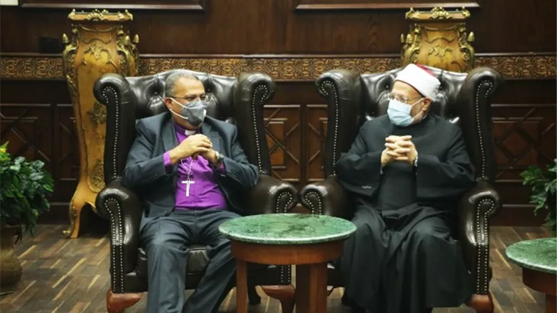 مفتي الجمهورية يستقبل رئيس الطائفة الإنجيلية للتهنئة بعيد الأضحى..صور