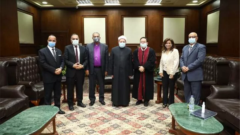 الهيئة القبطية الإنجيلية تهنئ القيادات الإسلامية بعيد الأضحى المبارك..صور