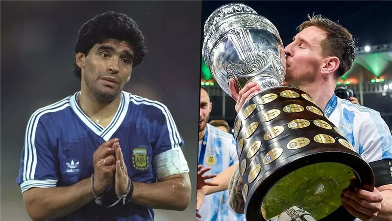 ميسي يهدي لقب كوبا أمريكا لعائلته ومارادونا وبلاده
