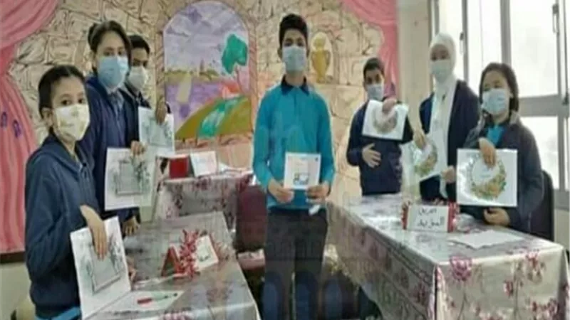 مدرسة الصالحين تفوز بالمركز الثالث علي مستوي الجمهورية في مسابقة 