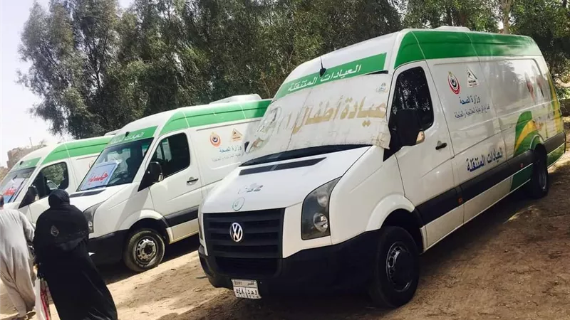 قافلة طبية مجانية للكشف علي أهالي قرية الزيات بمرسي