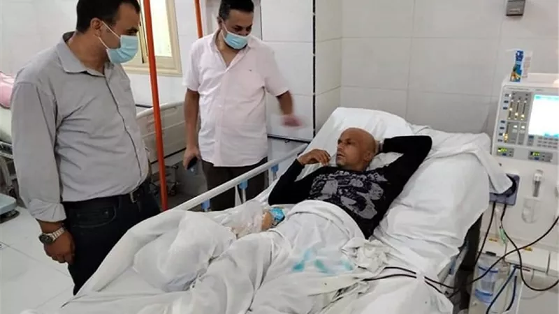 رئيس مدينة الحامول يتفقد مستشفى الحامول المركزى