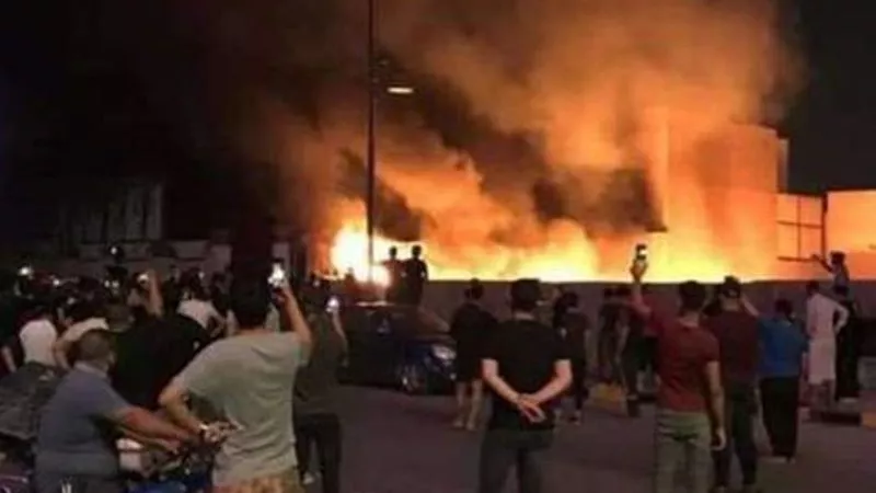 ارتفاع حصيلة حريق مستشفى الحسين بالعراقالى 92 قتيلا و50 جريحا