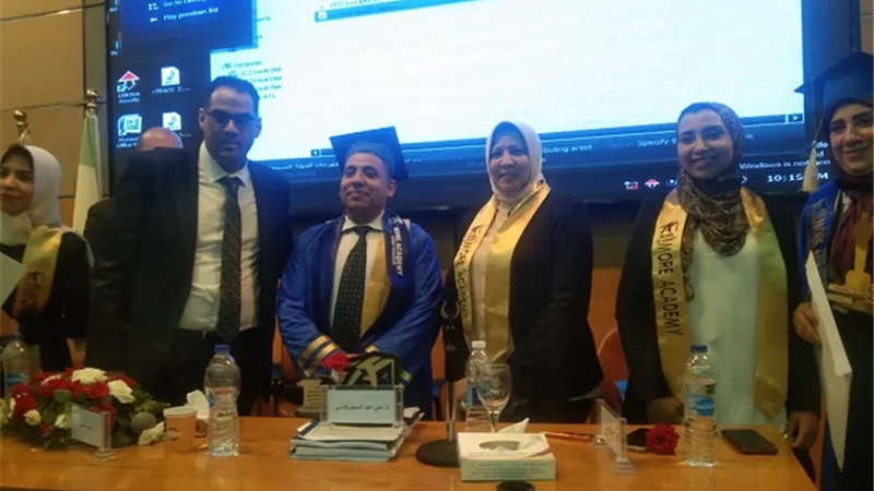 على حسن يحصل على دكتوارة فى دور المجتمع المدنى فى دعم المشروعات القومية لتطويرالعشوائيات