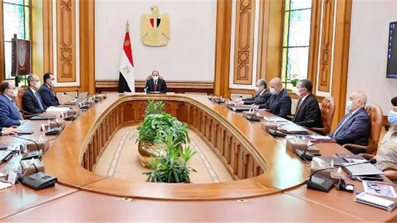 الرئيس السيسى يتابع الموقف التنفيذي للبنية الأساسية الخاصة بالعاصمة الإدارية الجديدة