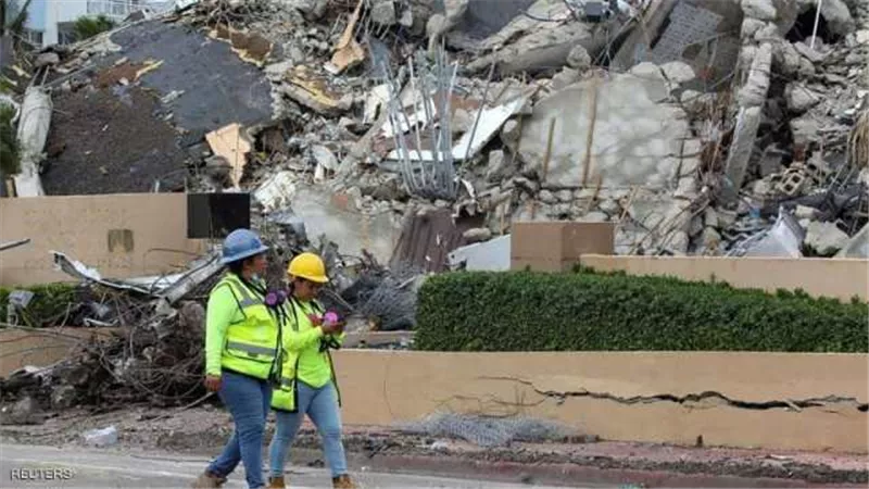ارتفاع عدد قتلى انهيار مبنى في فلوريدا إلى 95 ضحية