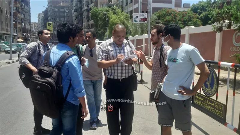 استياء في اسيوط بين طلاب الثانوية العامة لصعوبة امتحان الجبر والهندسة الفراغية
