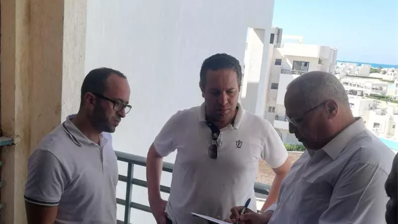 مجلس المهندسين يتفقد وحدات النقابة بالساحل الشمالي