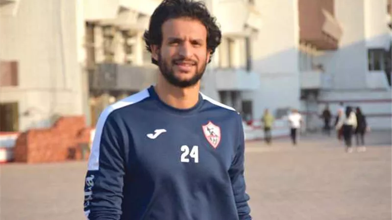 اختبار طبى لـ محمود علاء قبل المشاركة فى تدريبات الزمالك