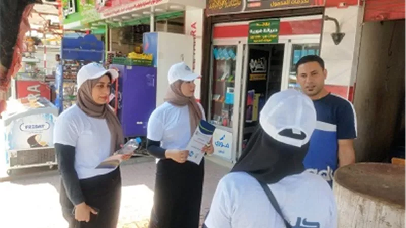 مياه دمياط تنظم حملات توعية بترشيد إستهلاك المياه والصرف خلال عيد الاضحى