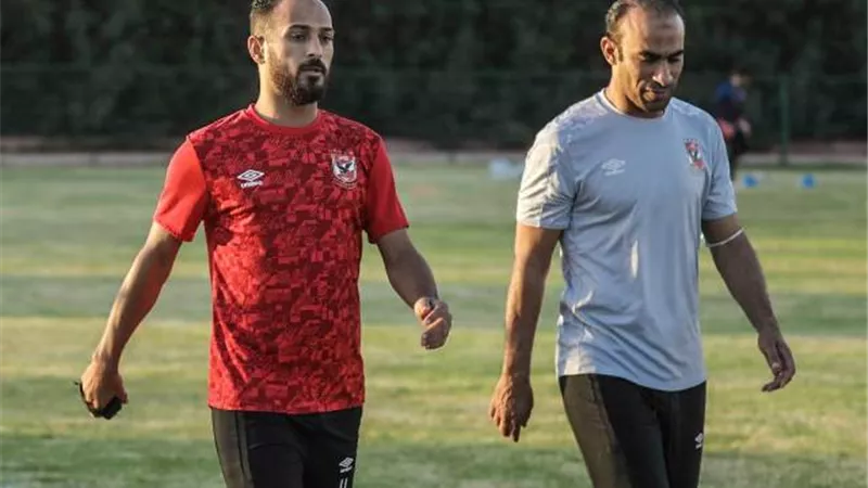 جلسة تأهيل لوليد سليمان على هامش مران الأهلي بالمغرب