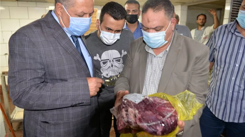 تحرير 494 محضر مخالفة متنوعه وإعدام 825 كيلو مواد غذائية غير صالحه بالدقهلية