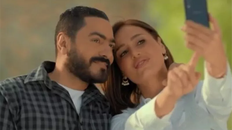 تامر حسنى لحلا شيحة: 