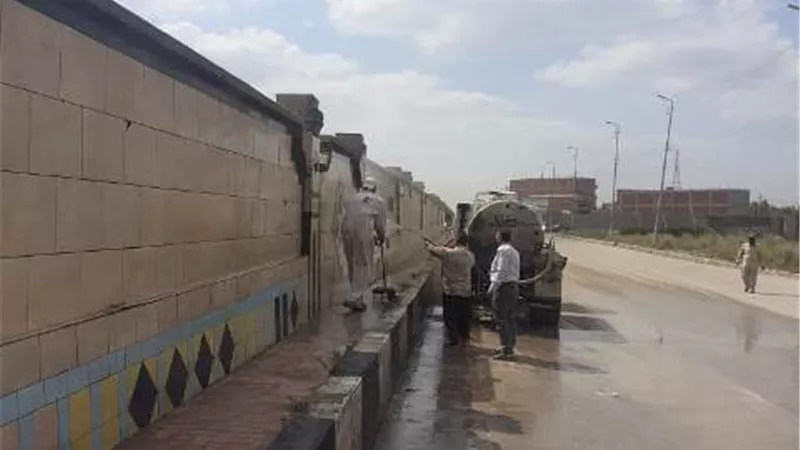 حملات مكثفة لتنظيف شوارع مدن الشرقية استعدادا لعيد الأضحى المبارك