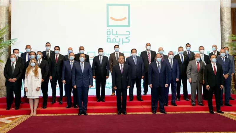 الرئيس السيسي: تطوير كافة جوانب الحياة في الريف وتحقيق جودة الخدمات واستقرارها للمواطنين