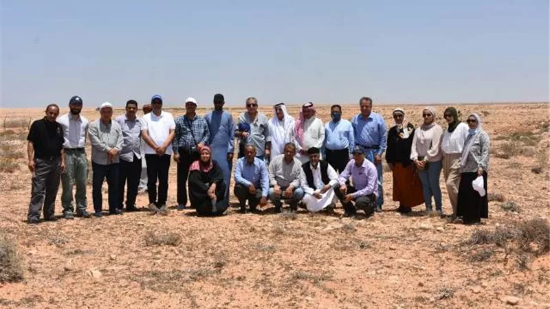 مدير مركز التنمية المستدامة يستقبل وفد لتنمية المراعي بالأردن