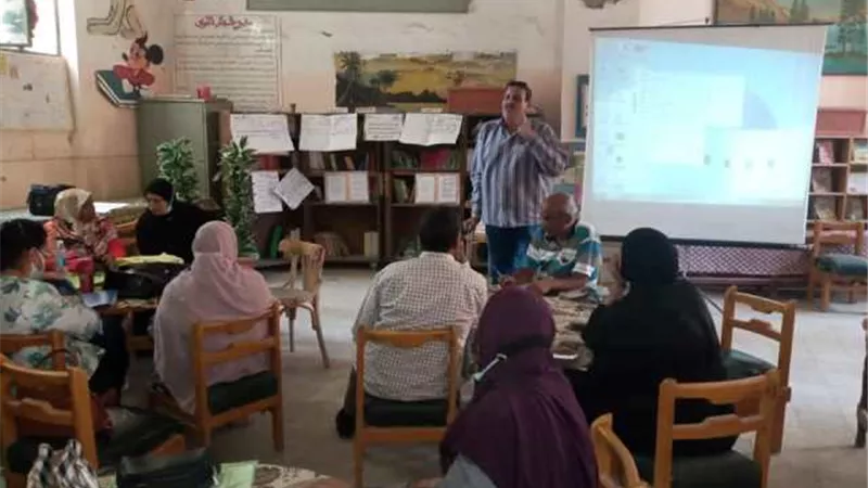 ختام دورة تدريبية لمدراء المدارس الابتدائية في أسوان