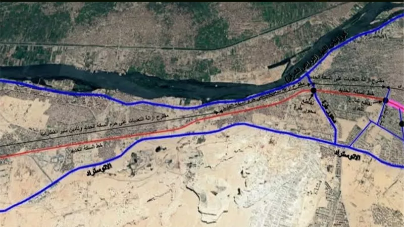النقل توضح الحقائق حول انشاء محور الجزائر بالمعادي