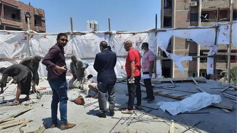 تكثيف حملات إزالة مخالفات البناء في أسيوط ..صور