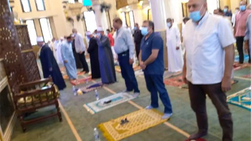 افتتاح مسجد جديد بكفرالشيخ ..صور