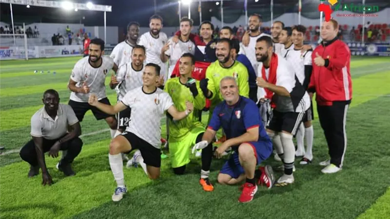 منتخب مصر للمينى فوتبول يتأهل لاول مرة فى التاريخ لكأس العالم