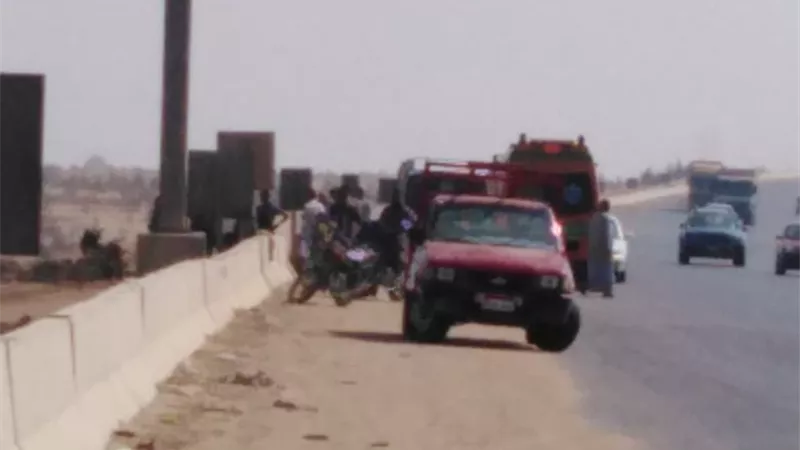 مصرع شاب فى حادث تصادم على الطريق الإقليمى بالمنوفية
