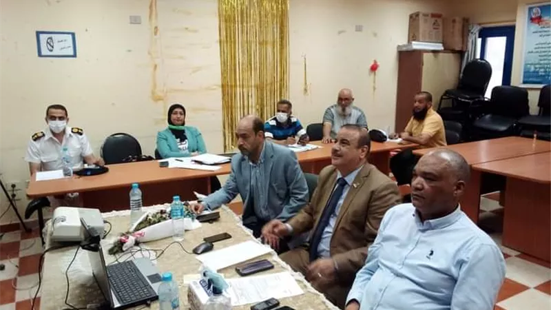 غرفة العمليات الرئيسية تتابع مسار إمتحان الكيمياء للشهادة الثانوية بمطروح