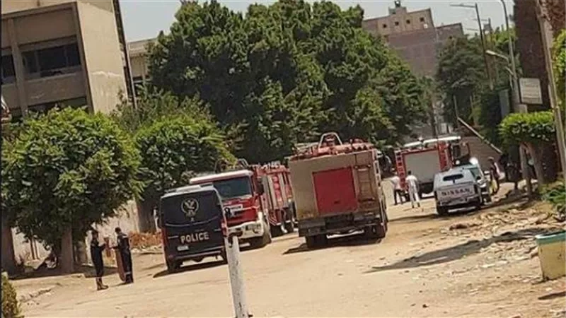 بالتفاصيل.. قوات الحماية المدنية تنجح في السيطرة على حريق بمعهد المساحة بالهرم