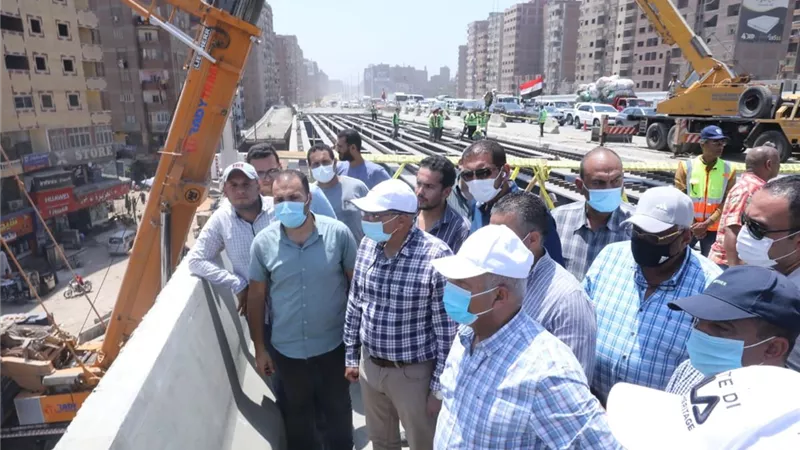 الوزير: انجاز 97 % من كوبري السلام و98%نسبة تنفيذ تطوير تقاطع الدائري مع الأوتوستراد