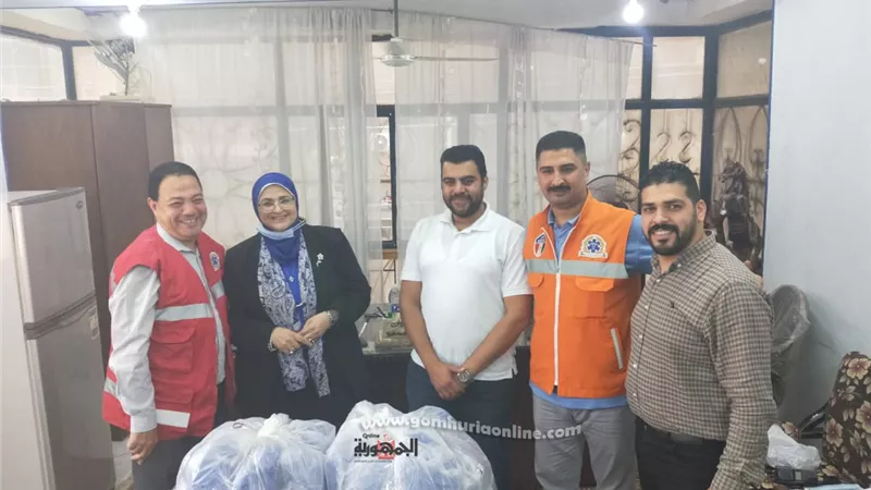 النائبة هناء سرور تكرم قيادات الإسعاف بالمنوفية وتدعم أفراد المنظومة بـ ٢٠٠ بدلة عزل