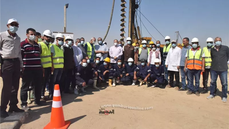 محافظ أسيوط يتفقد أعمال انشاء مشروع توسعات محطة مياه أبوتيج المرشحة بتكلفة 300 مليون جنيه