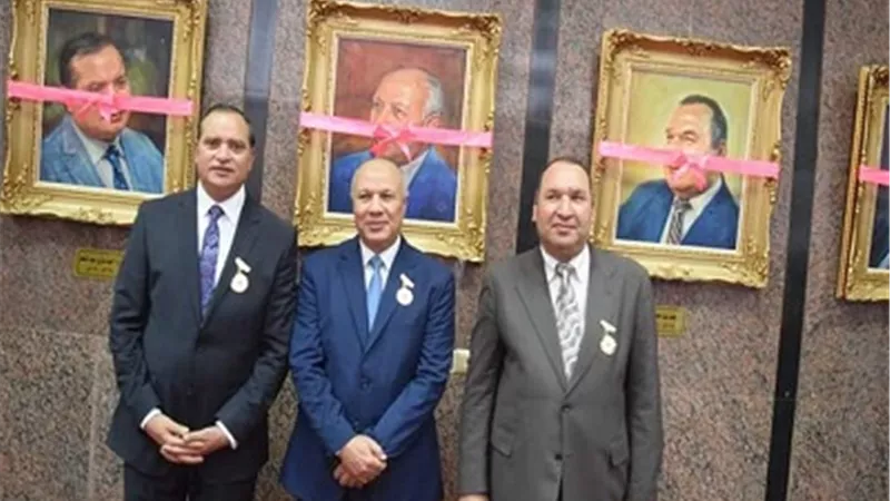 افتتاح عدد من منشآت المقر الجديد لجامعة سوهاج احتفالاً باليوبيل الذهبي