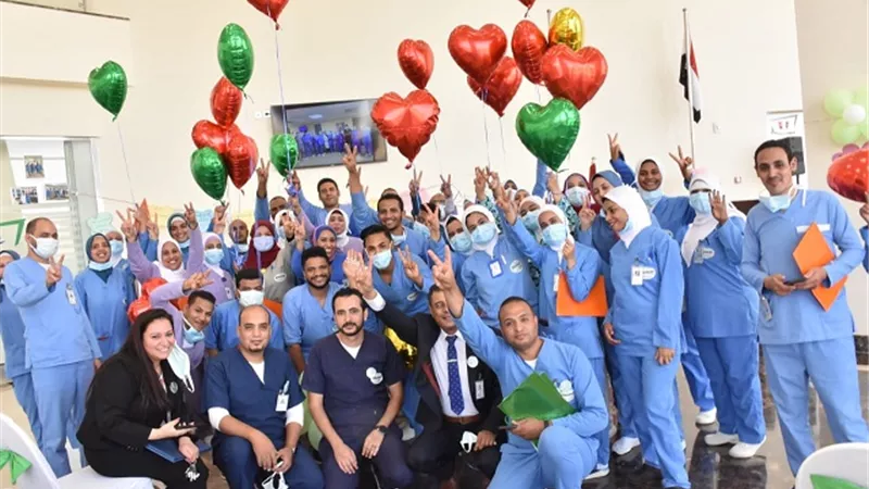 شفاء الاورمان بالأقصر تهنئ الرئيس عبد الفتاح السيسى بعيد الاضحى.. بالصور