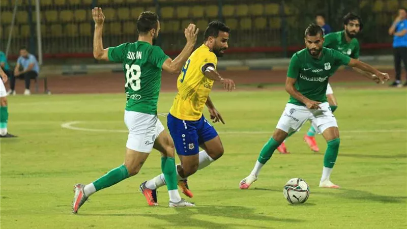 المصرى يفوز على الدراويش بهدف نظيف ودياً
