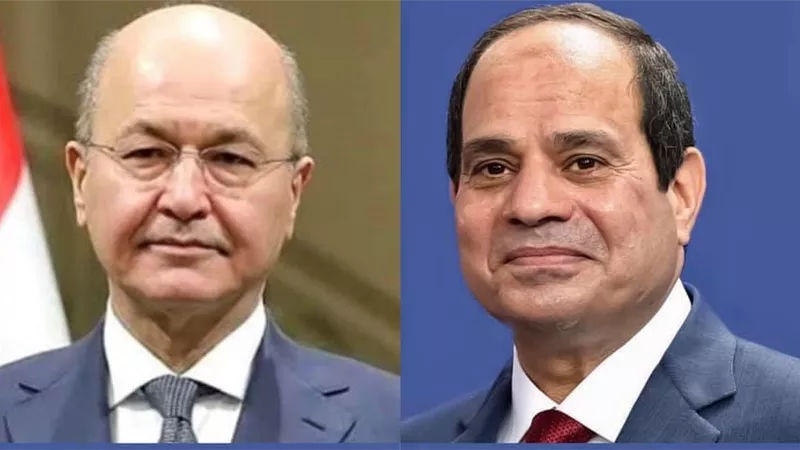 الرئيس السيسى يهنىء نظيره العراقي بمناسبة حلول عيد الاضحى