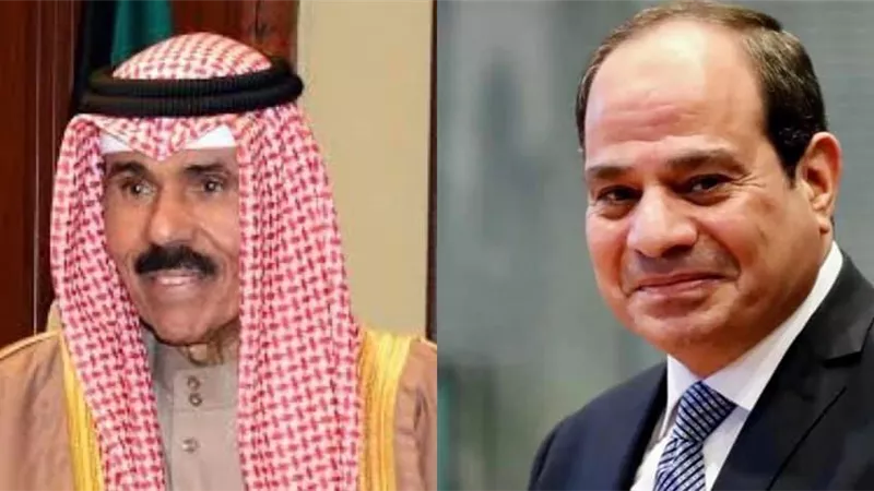السيسى يهنىء أمير الكويت بمناسبة حلول عيد الاضحى