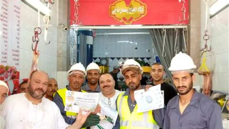 حملات للتوعية المائية في مراكز المنيا خلال عيد الأضحى ..صور