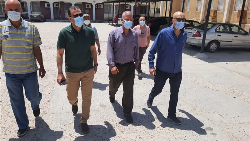 وكيل وزارةالصحة بدمياط في جولة تفقدية لمستشفى كفر سعد المركزي