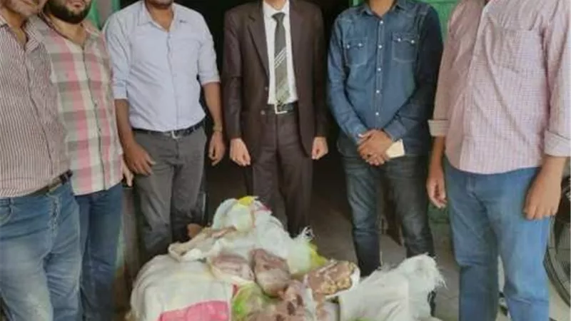 صحة سوهاج تضبط ربع طن مجمدات منتهية الصلاحية وغير صالحة للاستهلاك الآدمي..صور