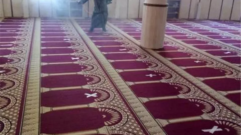تكثيف حملات تعقيم وتطهير المساجد والمنشأت الخدمية في أسيوط استعدادا لعيد الأضحى ..صور
